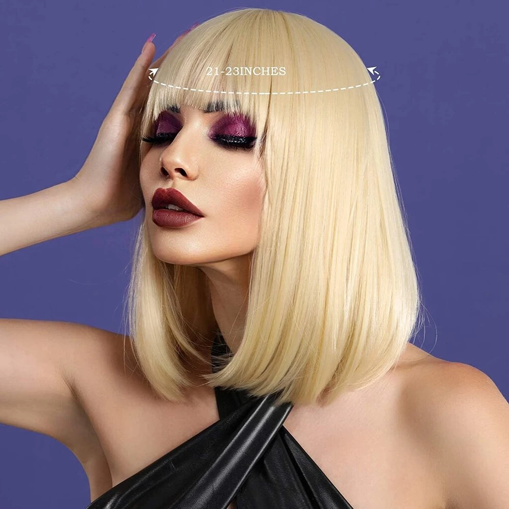 Perukas Premium Wig, geltonas