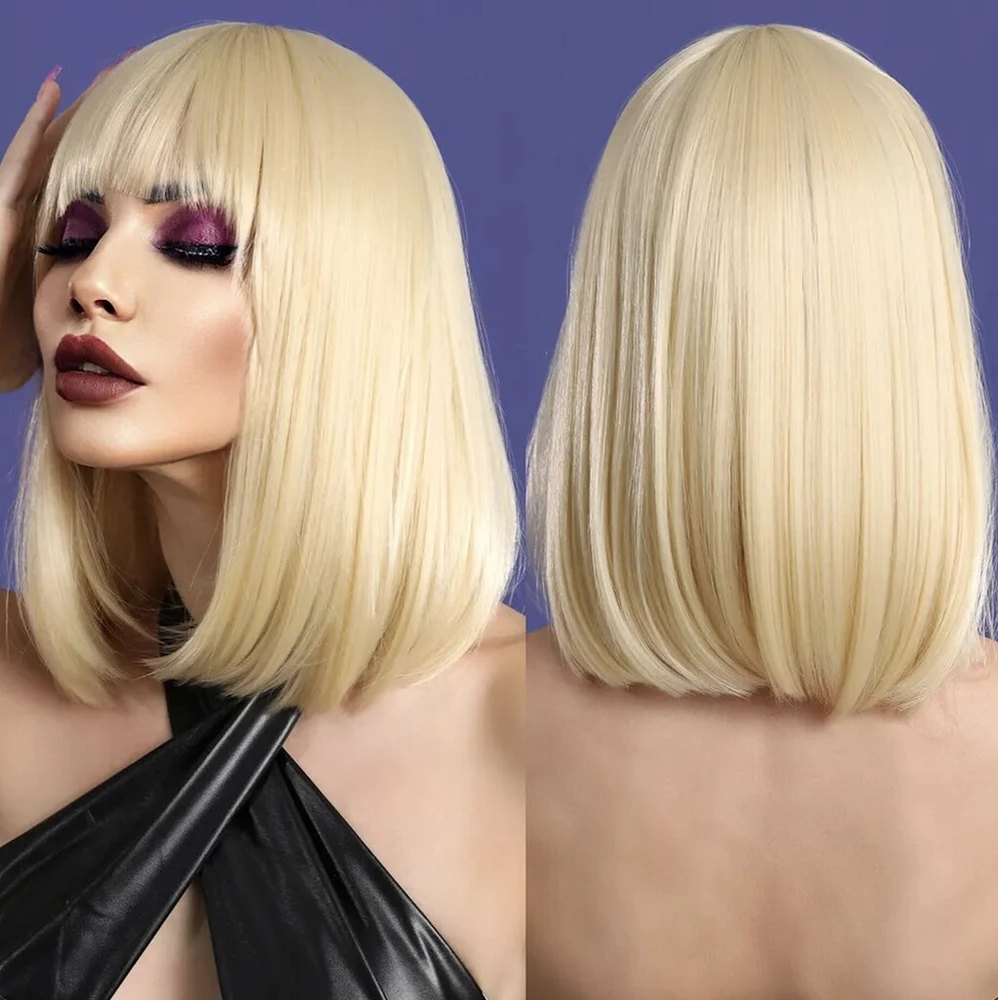 Perukas Premium Wig, geltonas