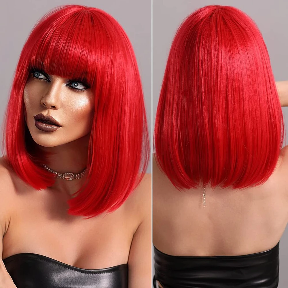 Perukas Premium Wig, raudonas