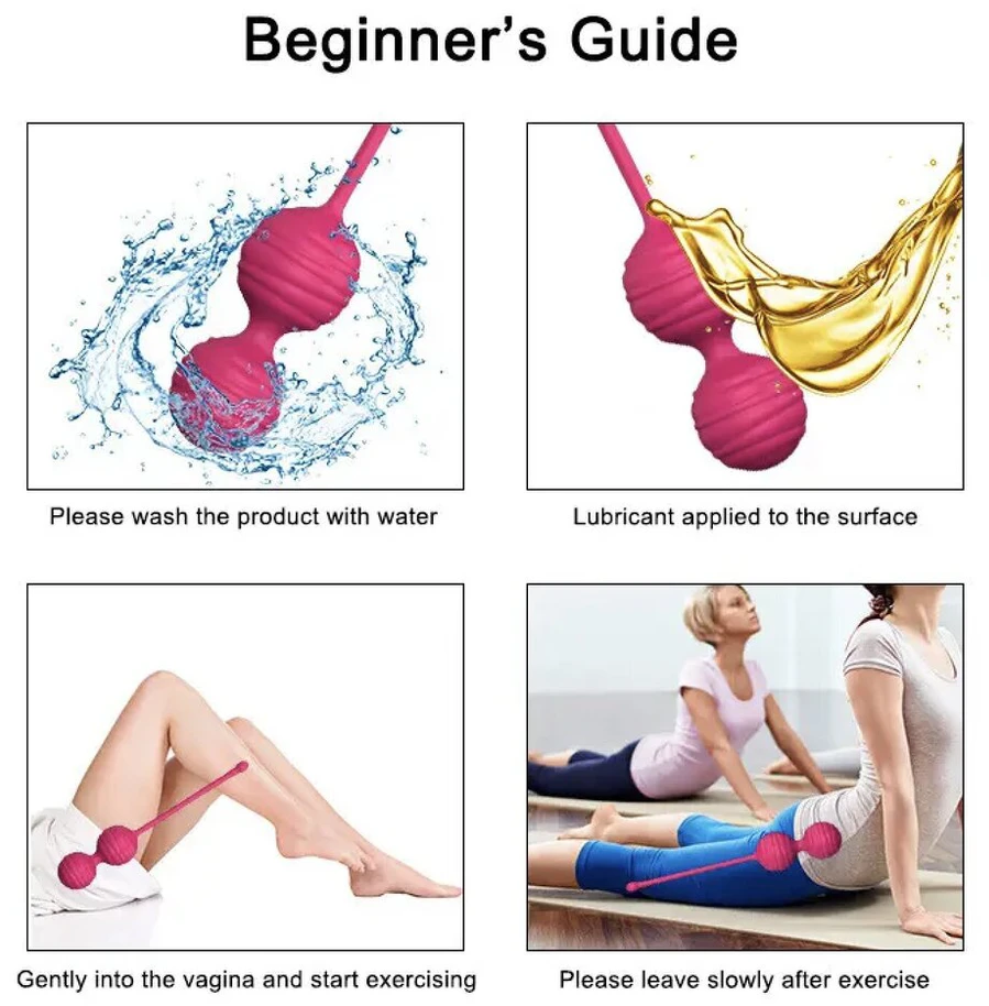 Pink Kegel rinkinys Rožinė Pleasure, 3 vnt