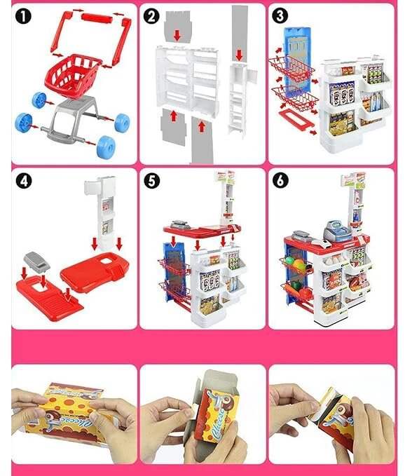 Prekybos centras su vežimėliu Shopping