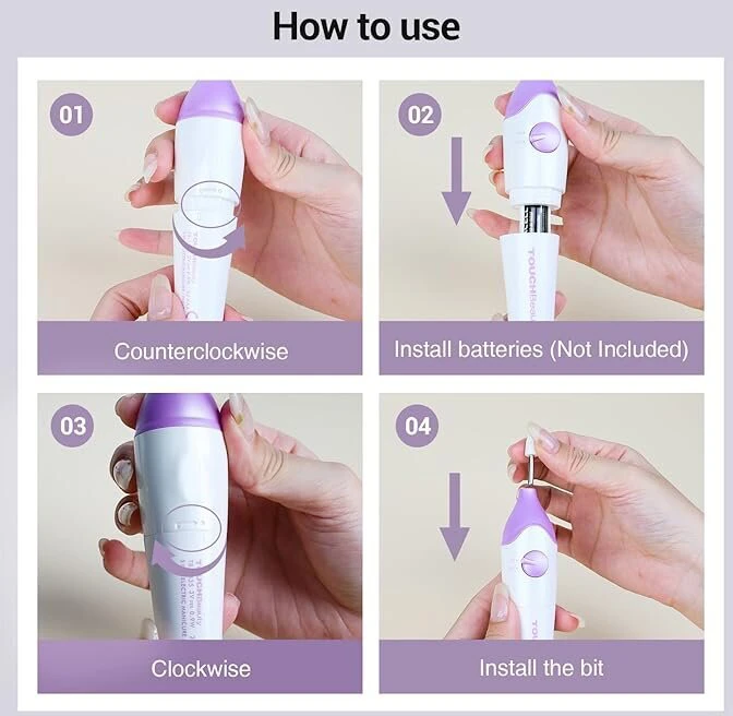 Prietaisas nagų poliravimui ir rankų bei kojų pirštų priežiūrai