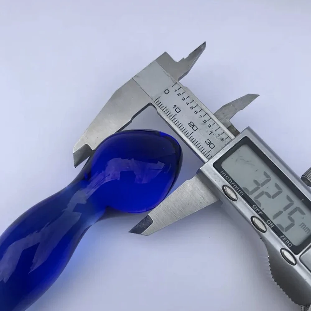 Prostatos masažuoklis stiklinis dildo G Glass Ring
