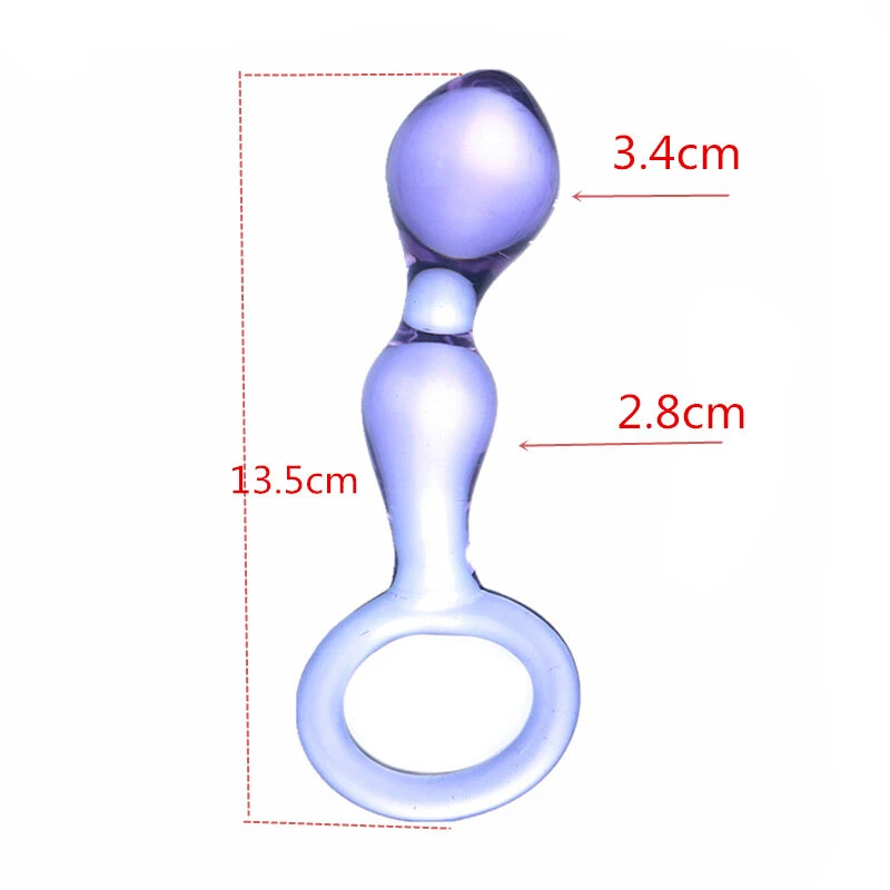 Prostatos masažuoklis stiklinis Glass Massager