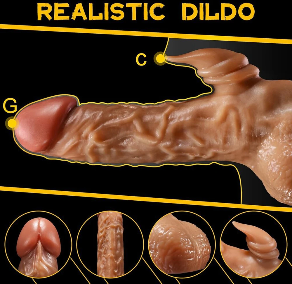 Realistinis dildo - triušis