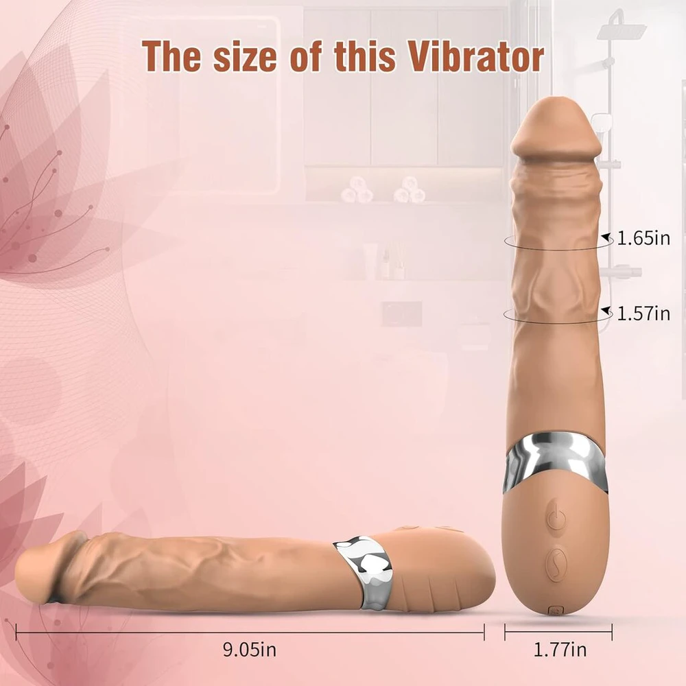 Realistiškas dildo - vibratorius