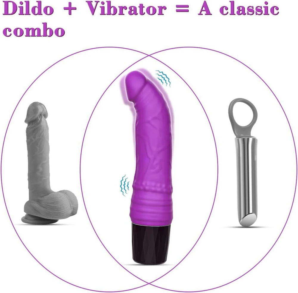 Realistiškas dildo - vibratorius