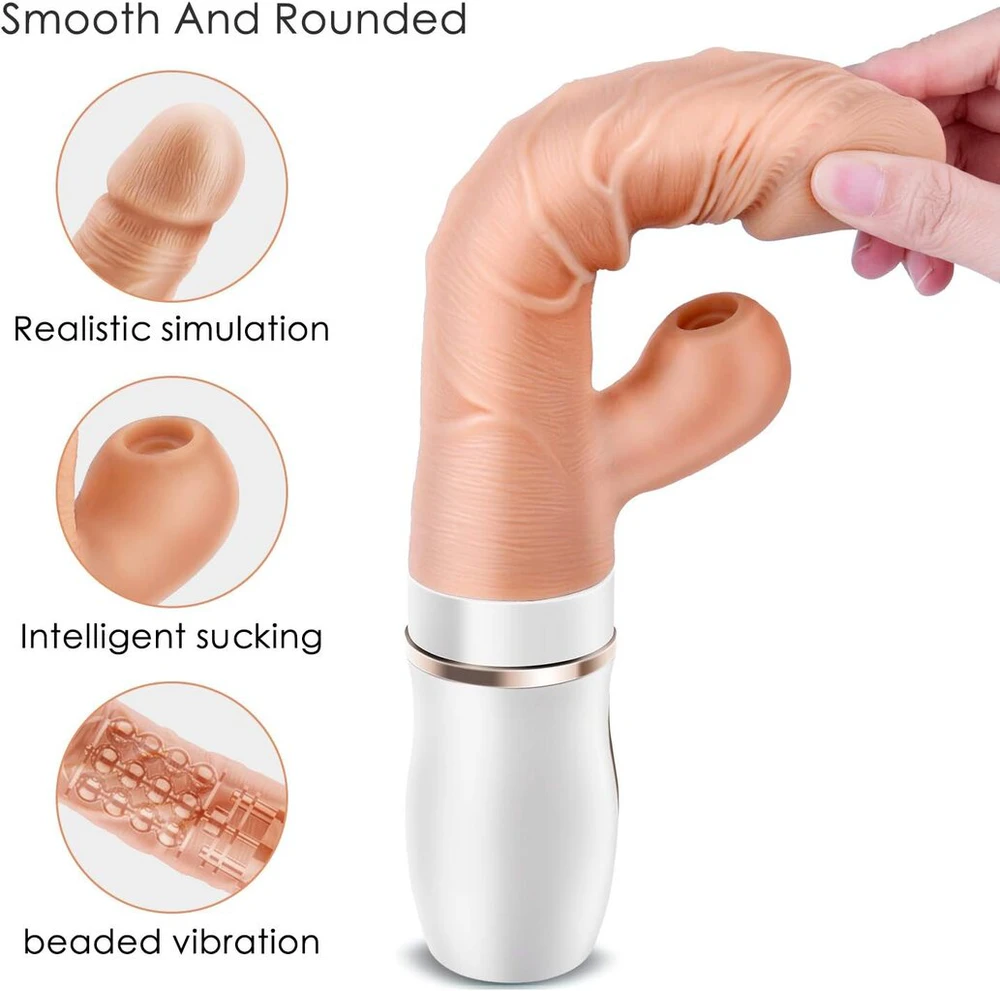 Realistiškas dildo - vibratorius