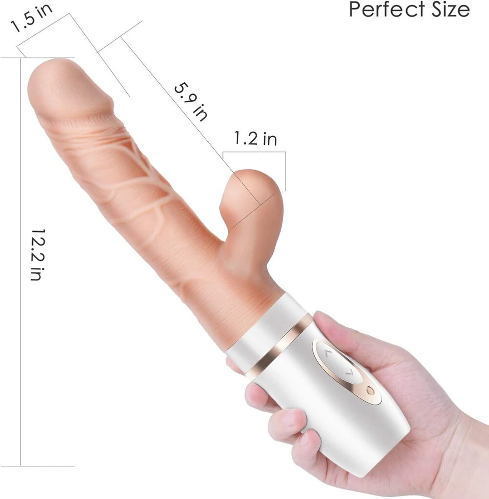 Realistiškas dildo - vibratorius