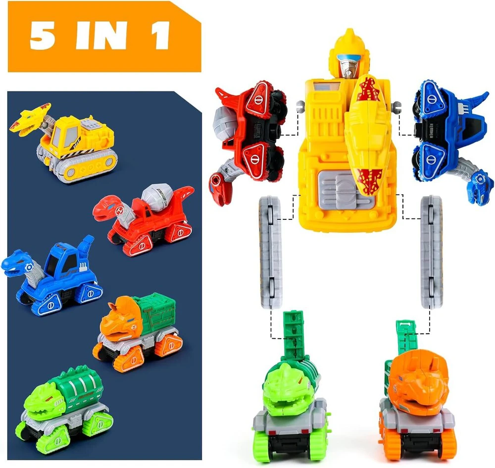 Robotas - transformeris 5 in 1