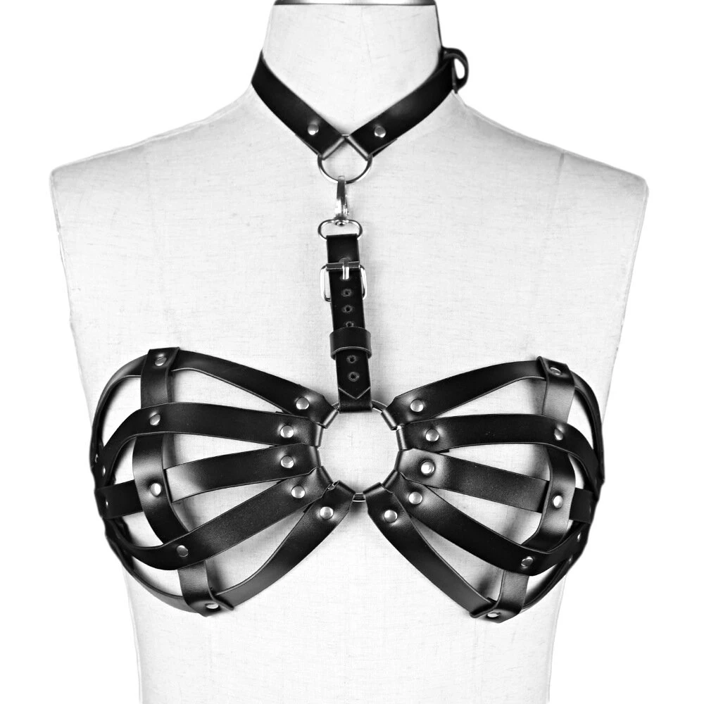 Seksualaus bondage odinio apatinio trikotažo komplektas