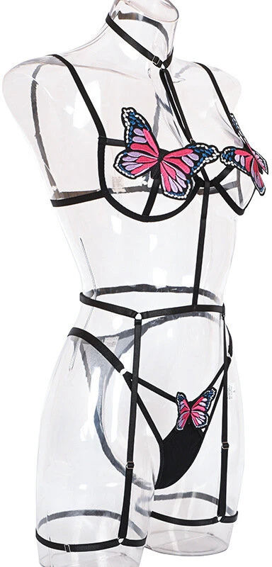 Seksualus apatinio trikotažo rinkinys Butterfly Dream