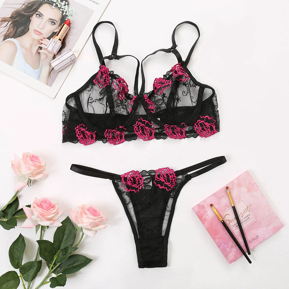 Seksualus apatinio trikotažo rinkinys Rose Romance