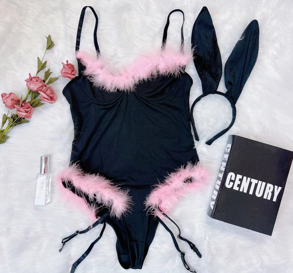 Seksualus bodis Sweet Bunny, juoda L