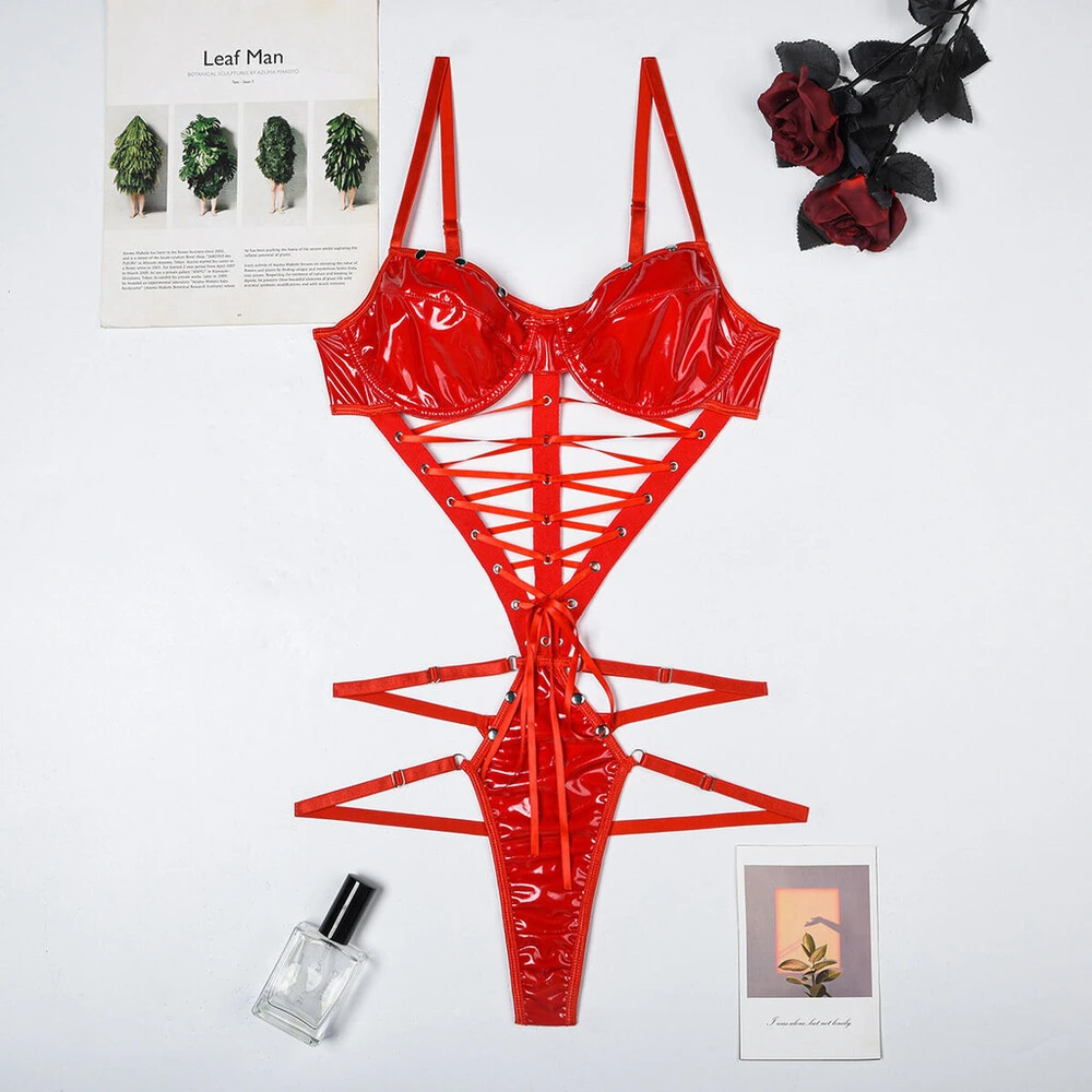 Seksualus bodis Time for Pleasure, raudona XL