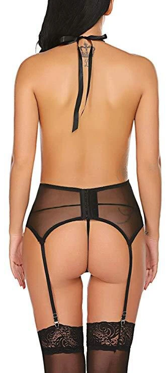 Seksualus nėriniuotas bodis Lace Baby