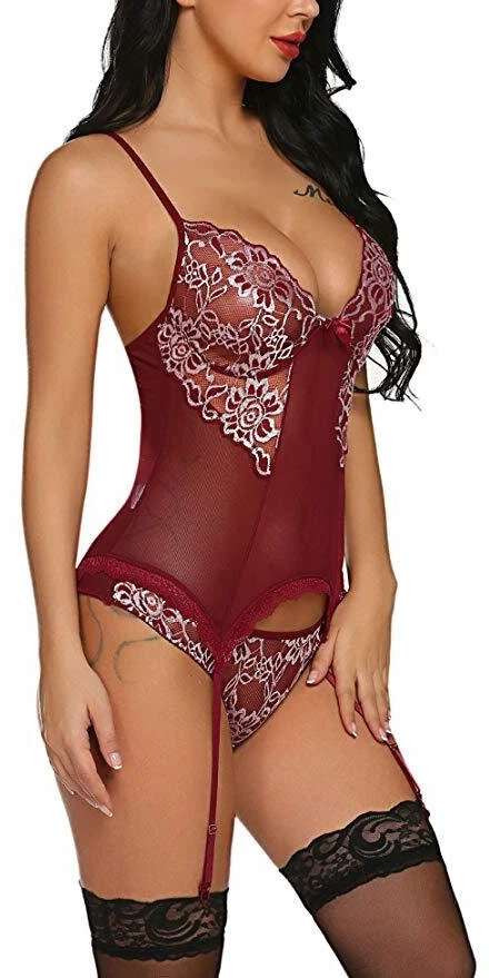 Seksualus nėriniuotas bodis Lace Temptation