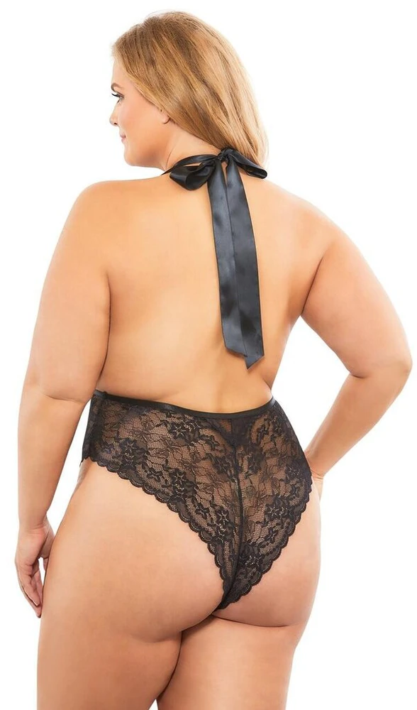 Seksualus nėriniuotas bodis Plus Size