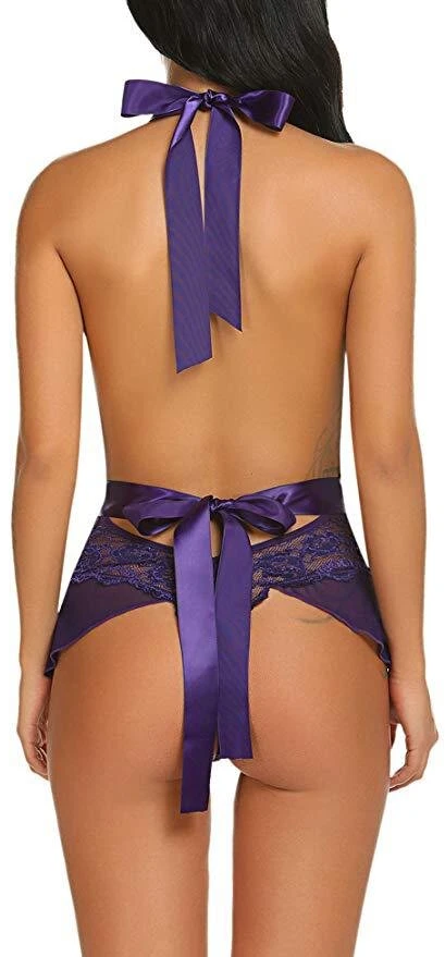 Seksualus nėriniuotas bodis - suknelė Romantic Night