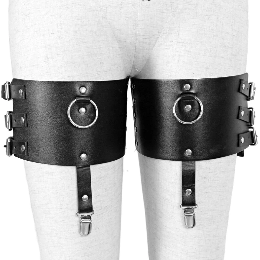 Seksualus odinis BDSM aksesuarų rinkinys, 3 vnt