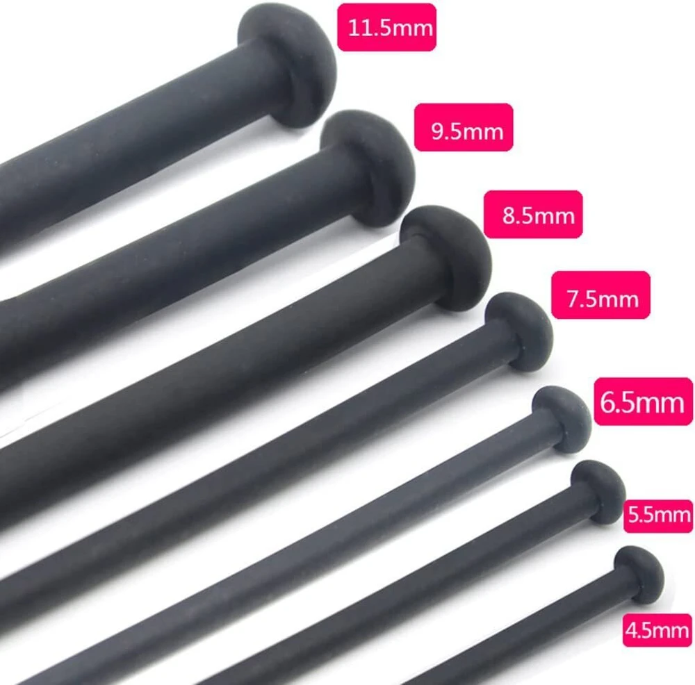 Šlaplės dilatatorius garso lazdelė Penis Plug, 8.5 mm