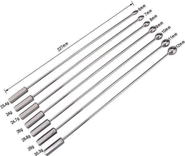 Šlaplės dilatatorius lazda Penis Plug, 11 mm