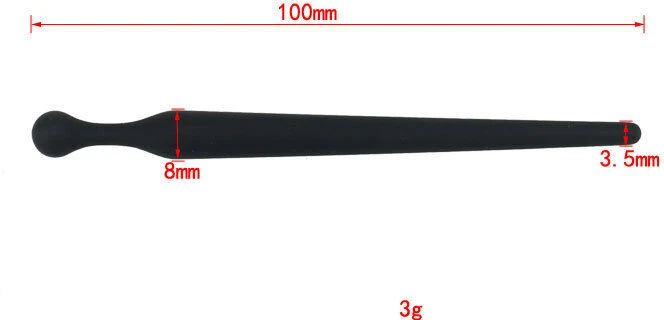 Šlaplės dilatatorius Penis Plug, 3.5 mm