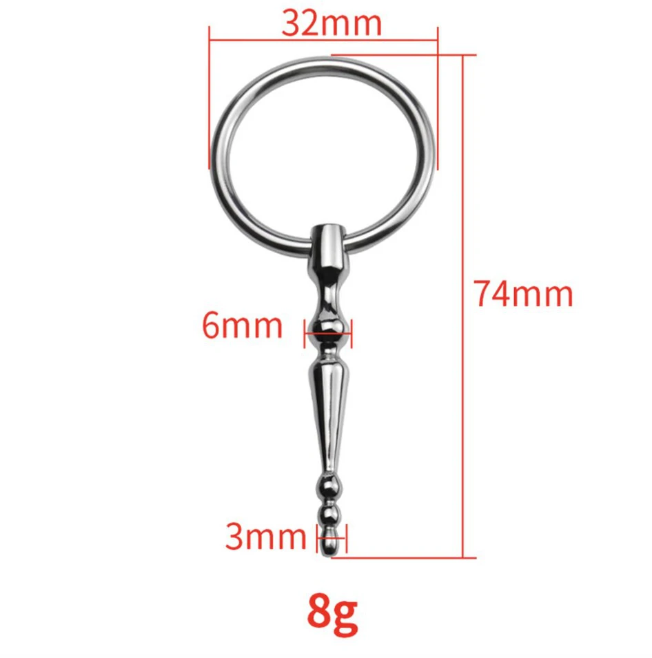 Šlaplės kamštis peniui, 6 mm