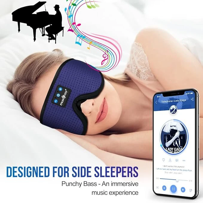 Sleep Mask With Ausinės