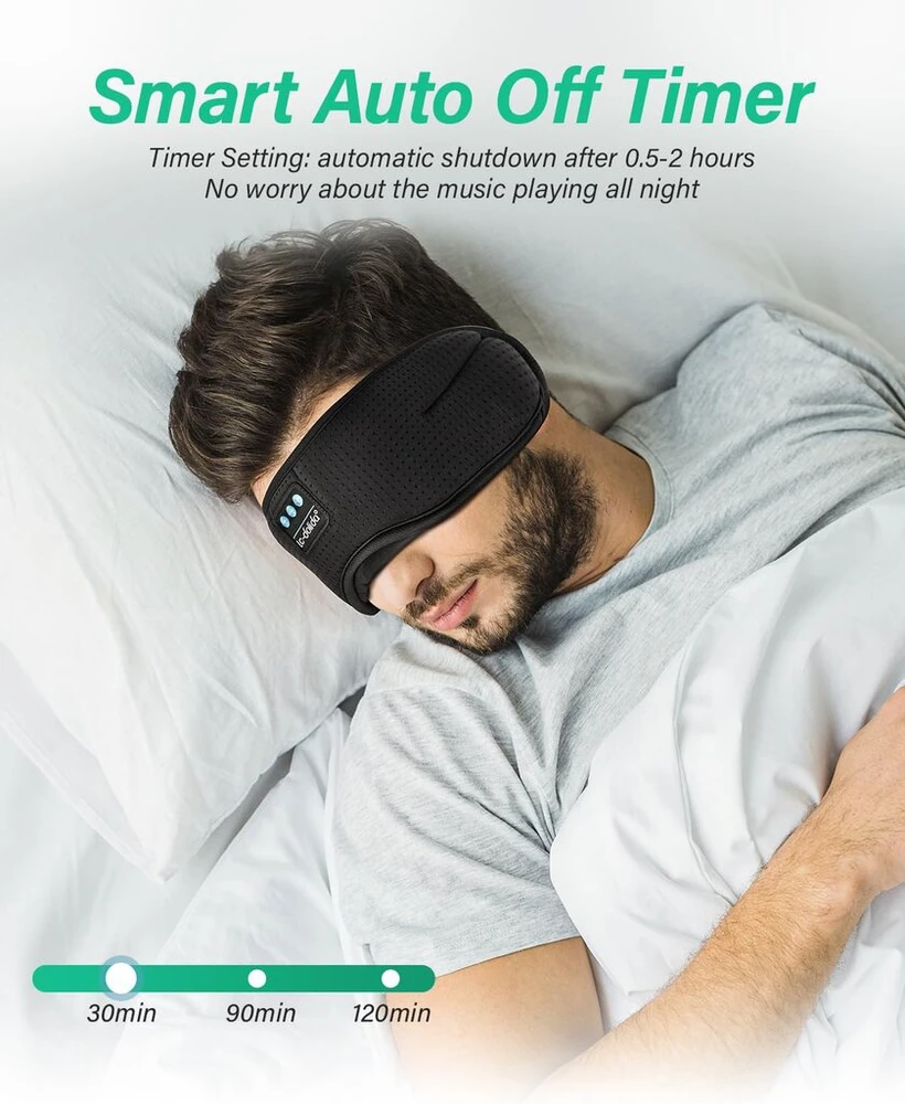 Sleep Mask With Ausinės
