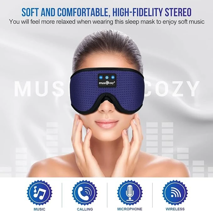 Sleep Mask With Ausinės