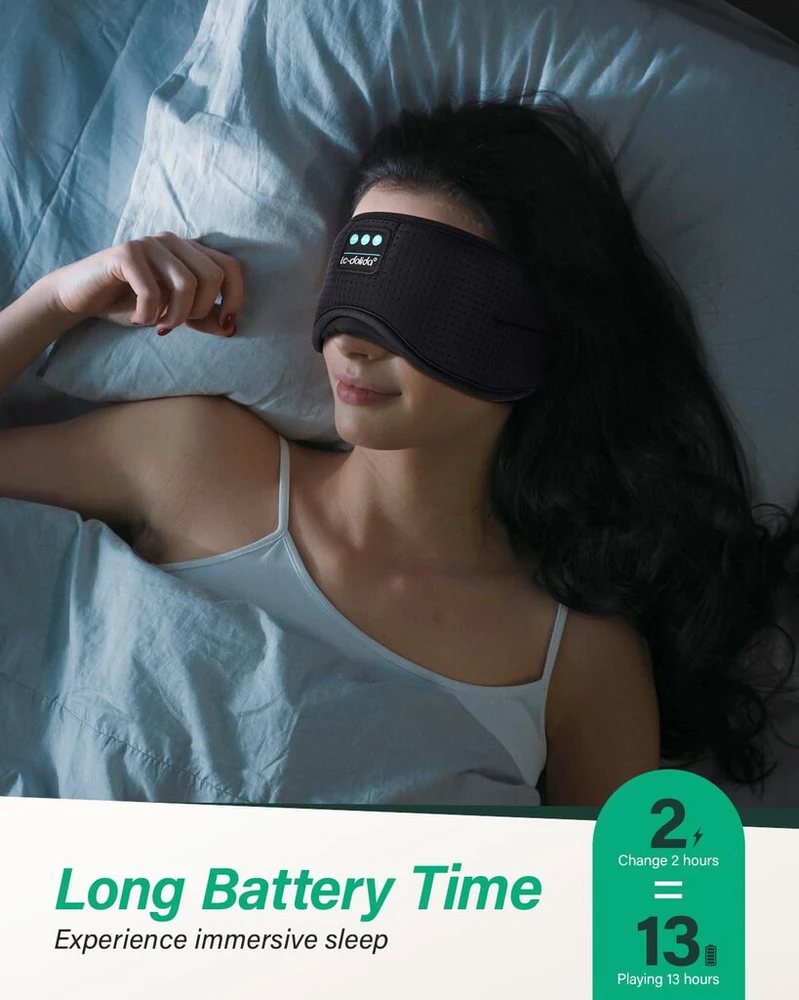 Sleep Mask With Ausinės