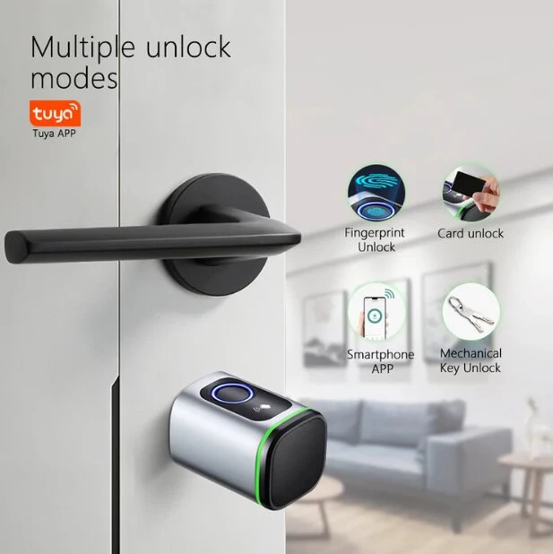 Smart elektroninė spyna su cilindru be rakto