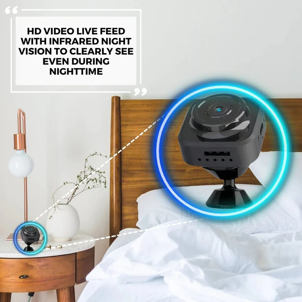 Smart mini stebėjimo kamera