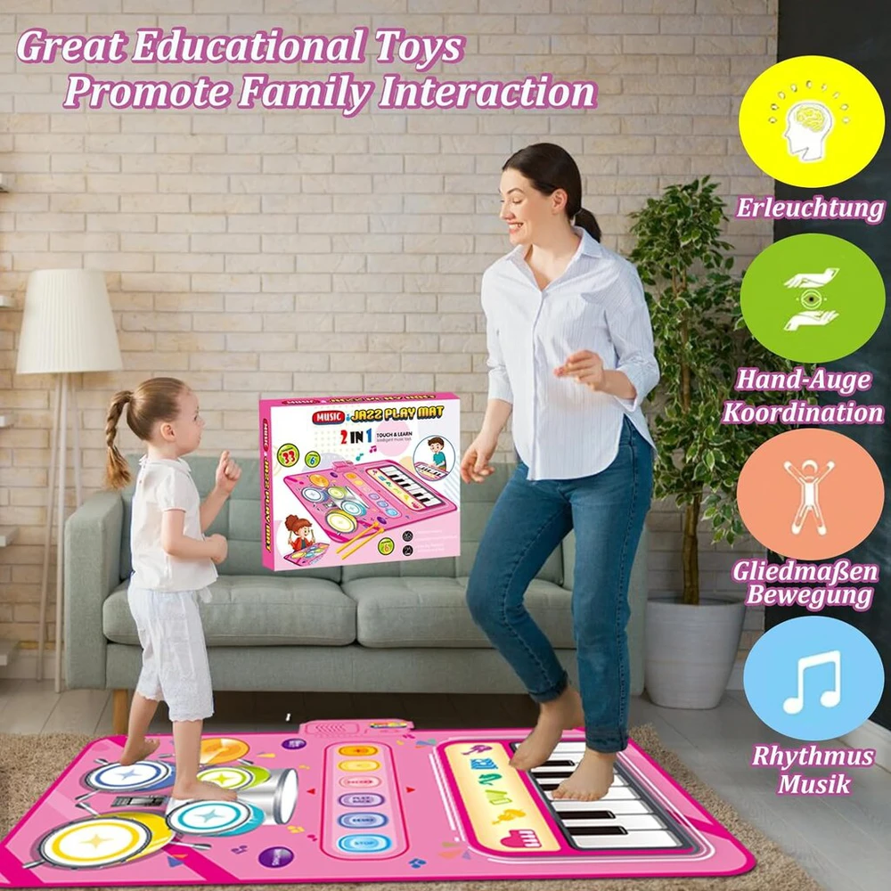 Šokių kilimėlis Jazz Play Mat
