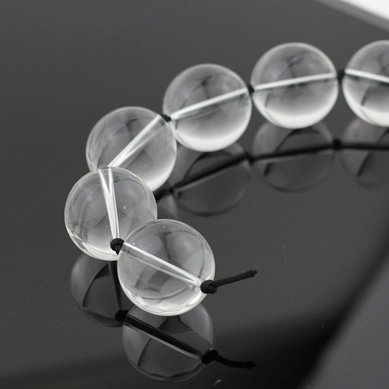 Stikliniai makšties rutuliniai karoliukai Glass Beads, 1.8 cm