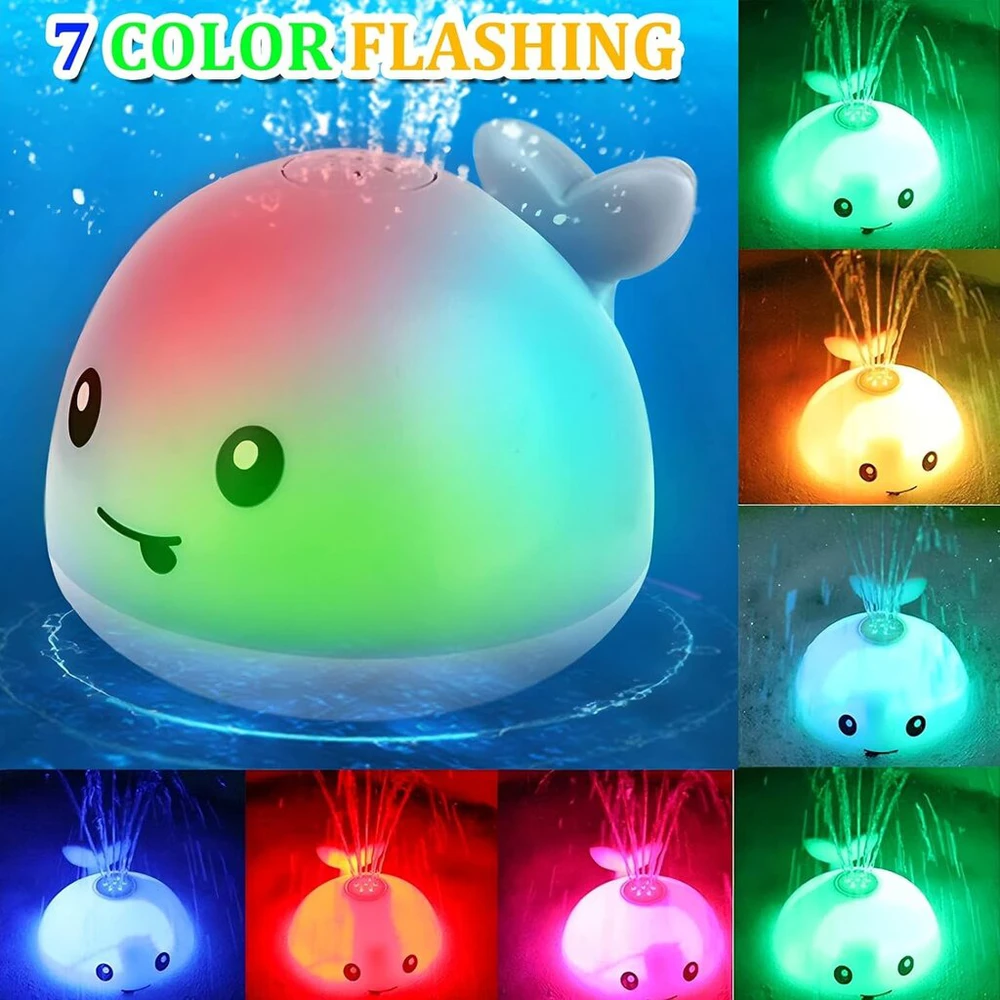 Šviečiantis vonios žaislas