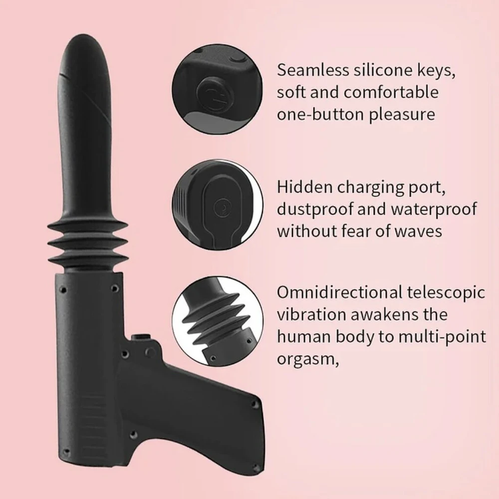 Teleskopinis dildo vibratorius
