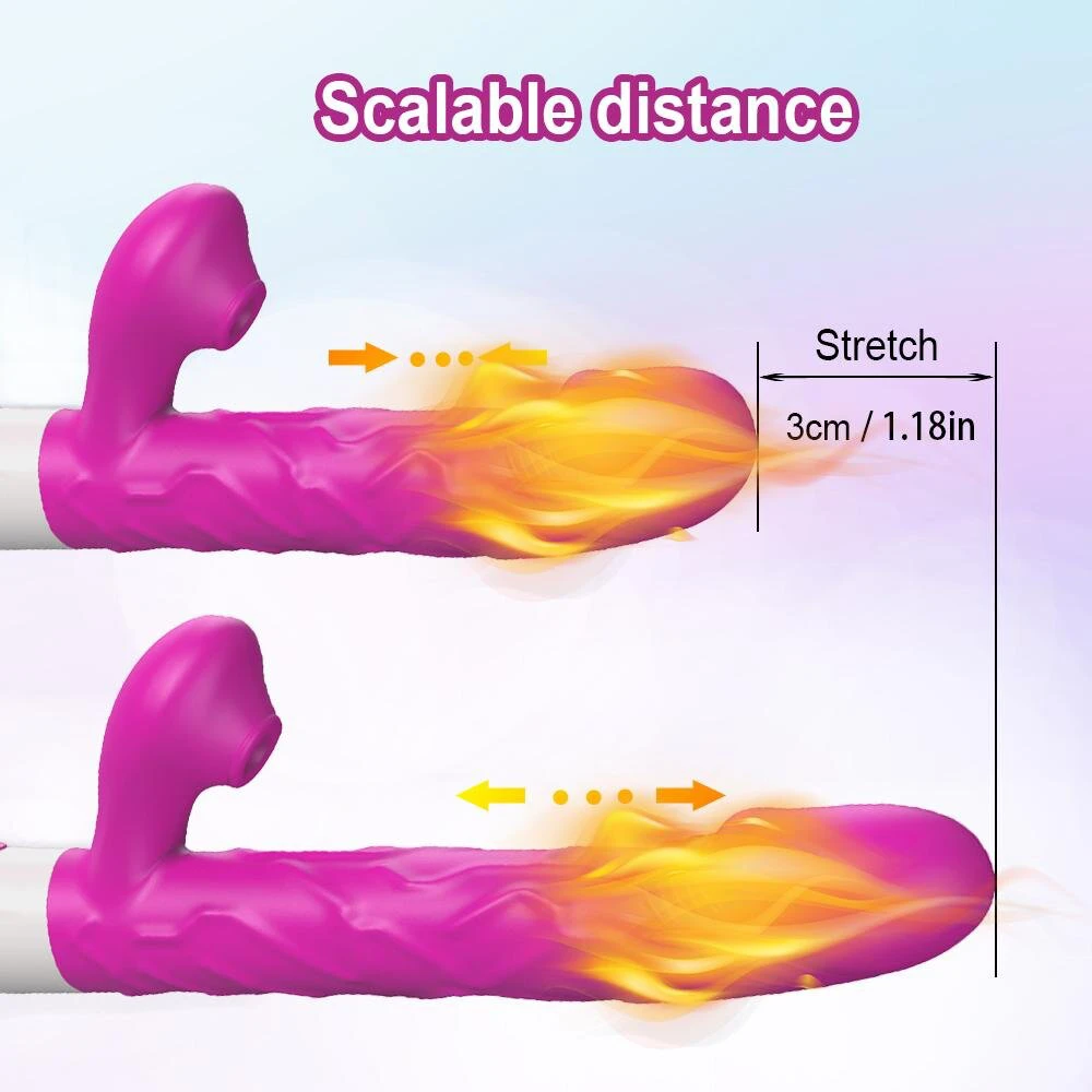 Teleskopinis dildo vibratorius