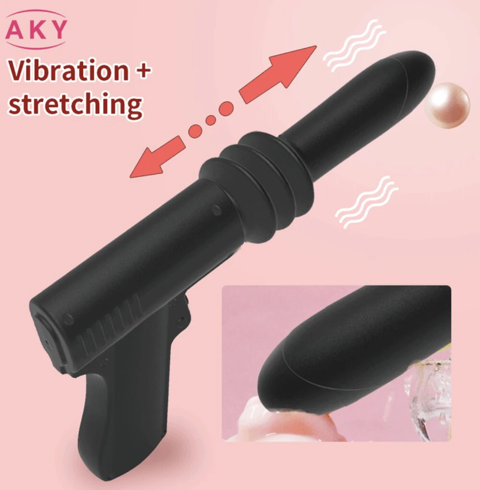 Teleskopinis dildo vibratorius