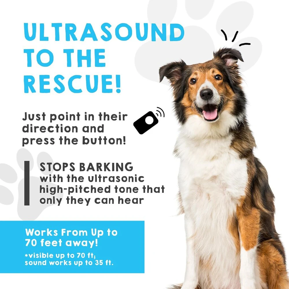 Ultragarsinis šunų dresavimo prietaisas