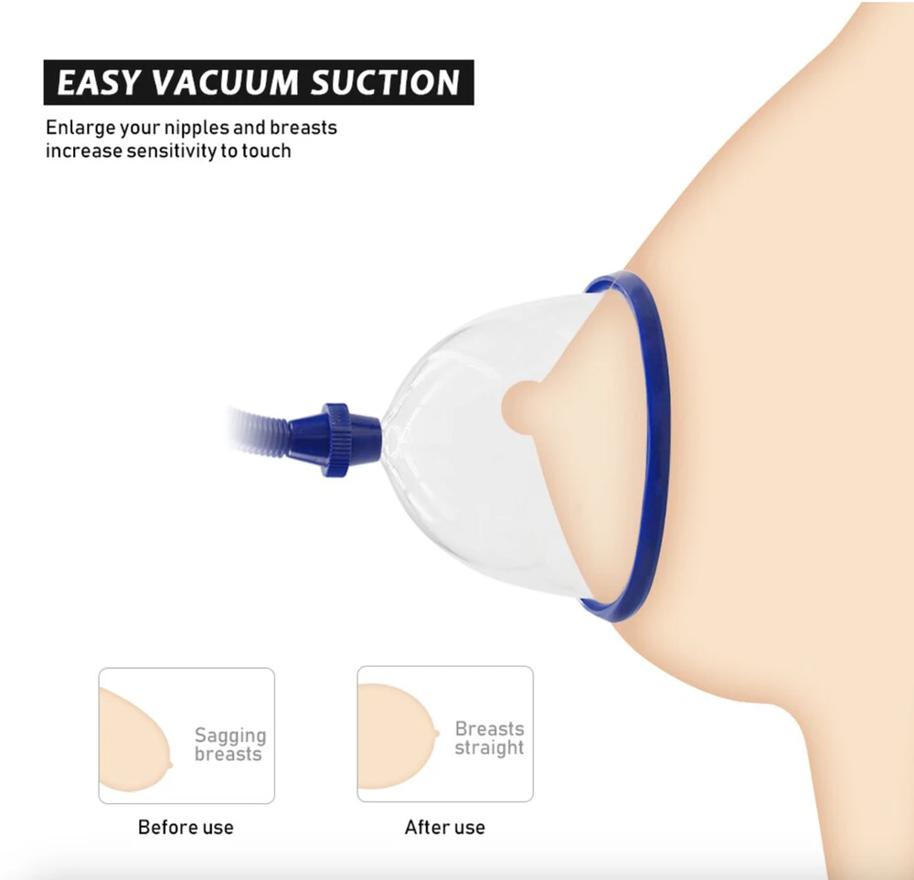 Vagina ir krūtų siurblys 10 cm