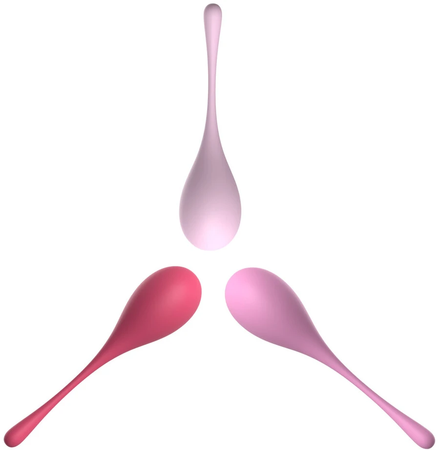 Vaginaliniai kamuoliukai Love Ball, 3 vnt