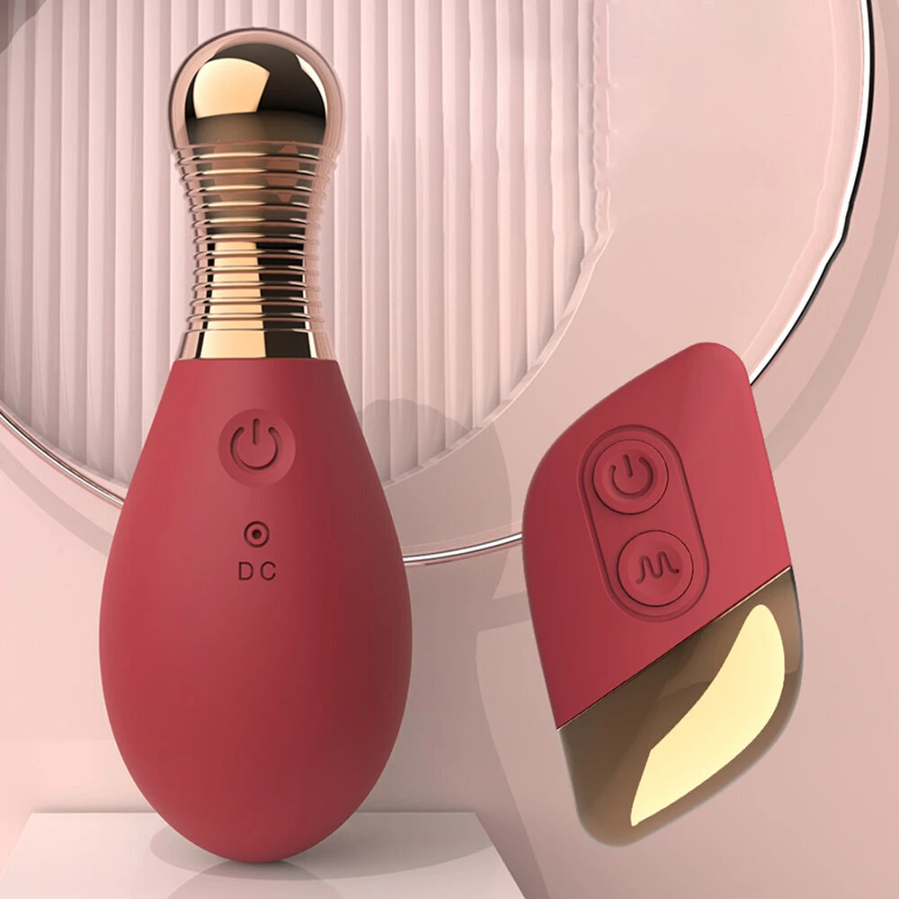 Vaginalinis kamuoliukas Kegel Remote Control, raudonas