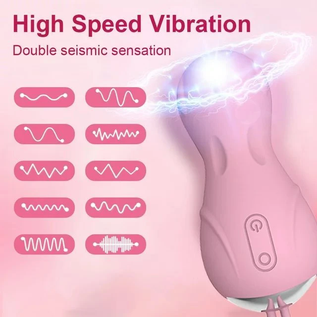 Vaginalinis rutulinis vibratorius su nuotolinio valdymo pulteliu