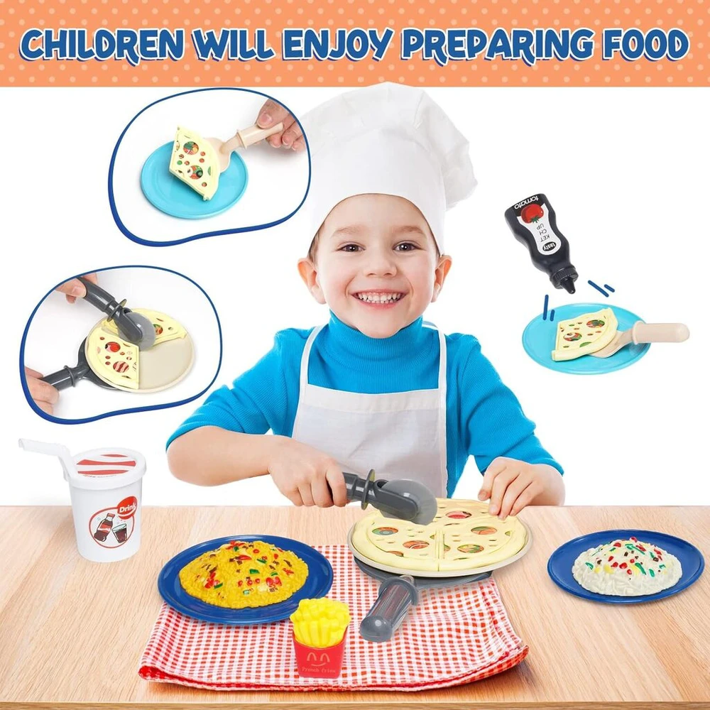 Vaikiškas žaislų rinkinys Picerija Pizza Shop