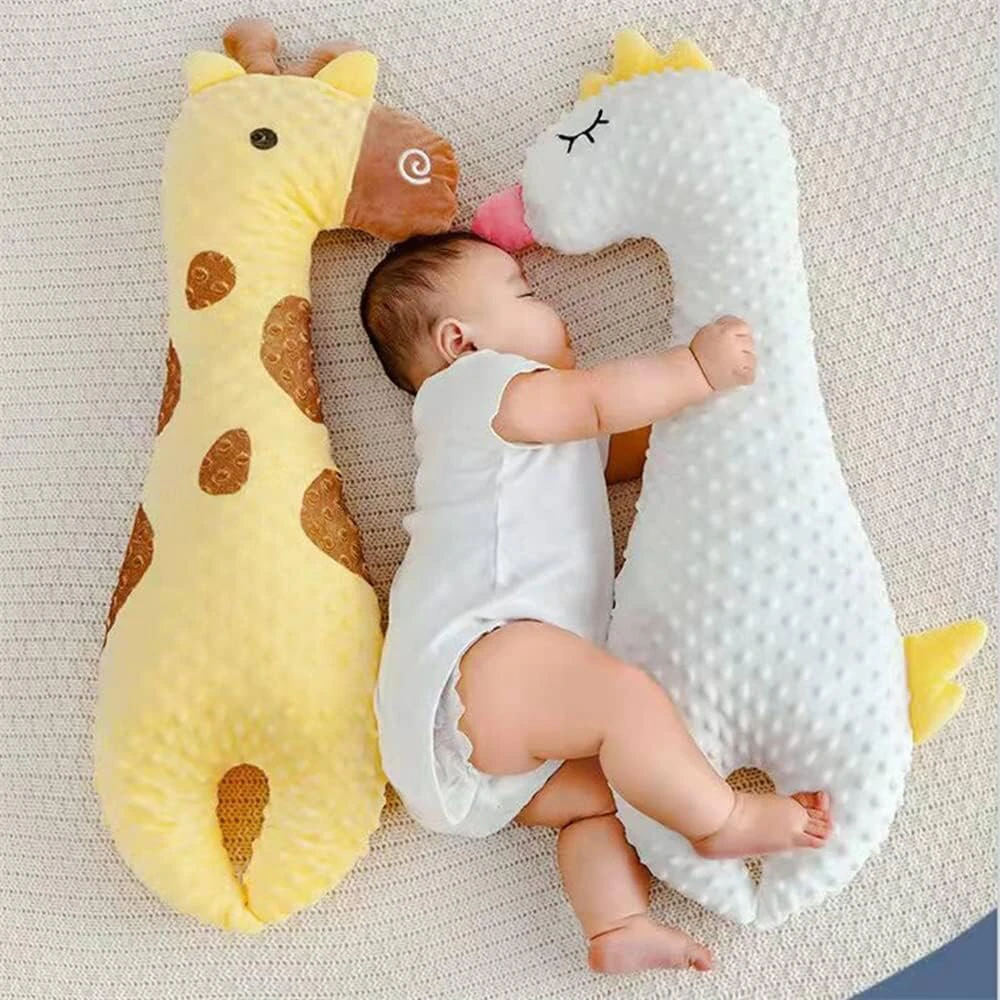 Vaikų šoninio miego pagalvė Giraffe