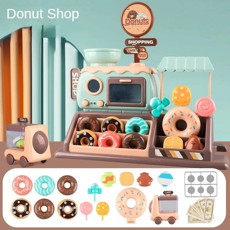 Vaikų žaidimų rinkinys Donuts Shoping