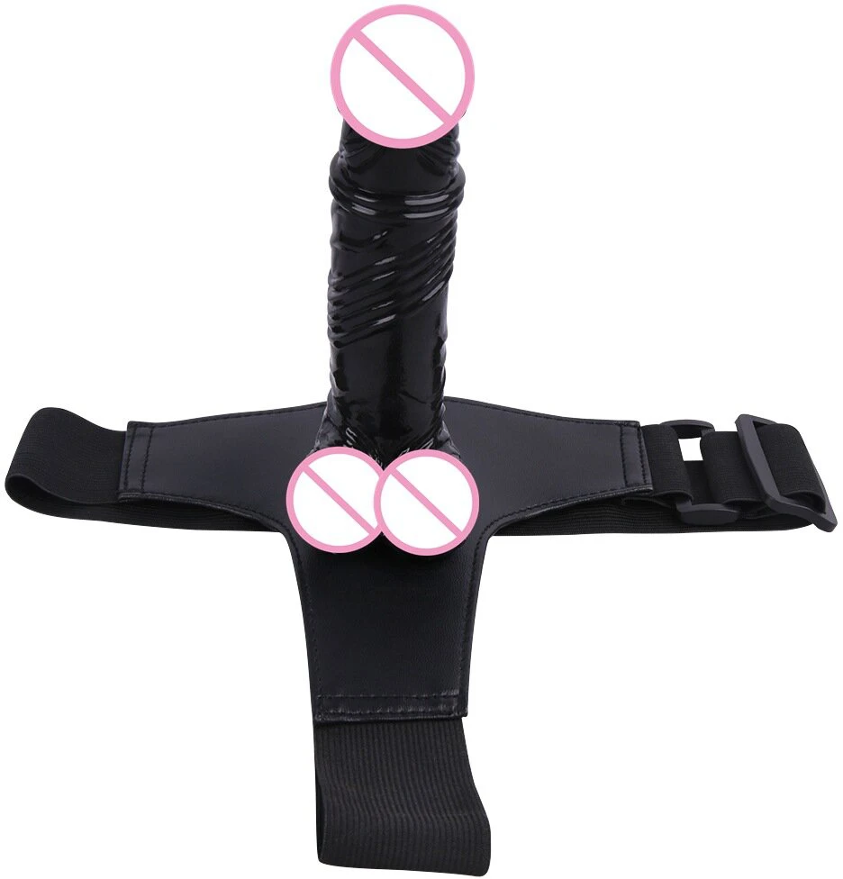 Varpos imitatorius Strap On, juoda