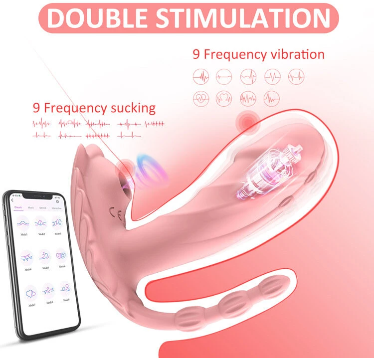 Vibratorius 3 in 1 su programėlės valdymu